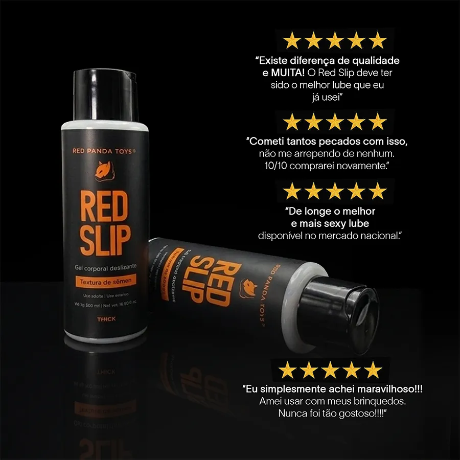 Gel Lubrificante Red Slip Thick 150ml - Imagem 2
