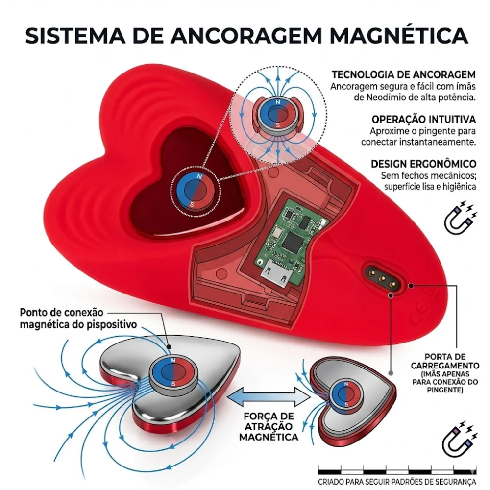 MyPanty Vibrador de Calcinha com 10 Modos de Vibração e Controle via App MyVib - Vermelho - Imagem 2