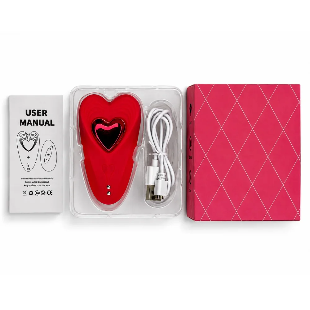 MyPanty Vibrador de Calcinha com 10 Modos de Vibração e Controle via App MyVib - Vermelho - Imagem 3