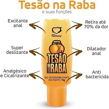 Gel Para Sexo Anal Tesão na Raba 15g (SF4720) - Padrão - Imagem 3