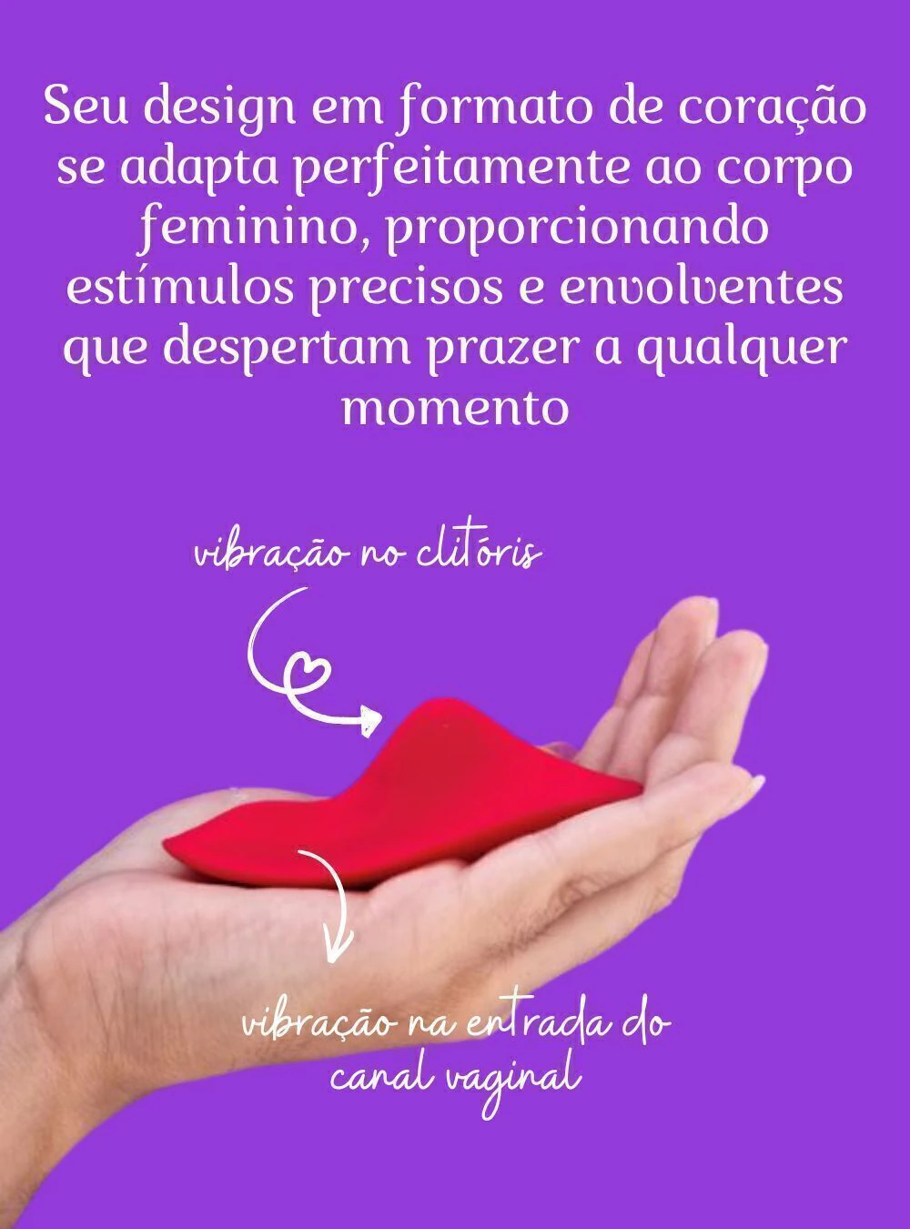 MyPanty Vibrador de Calcinha com 10 Modos de Vibração e Controle via App MyVib - Vermelho - Imagem 8
