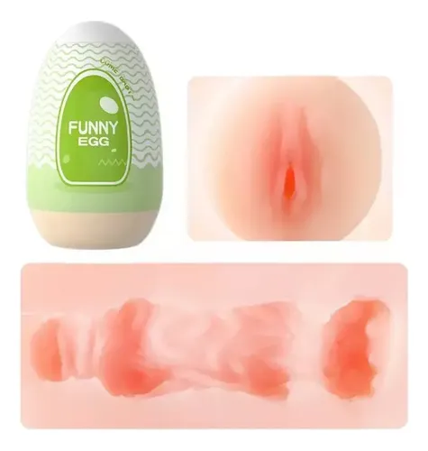 Masturbador Egg Funny Egg VP (MA007-05-CZMA07) - Verde - Imagem 3