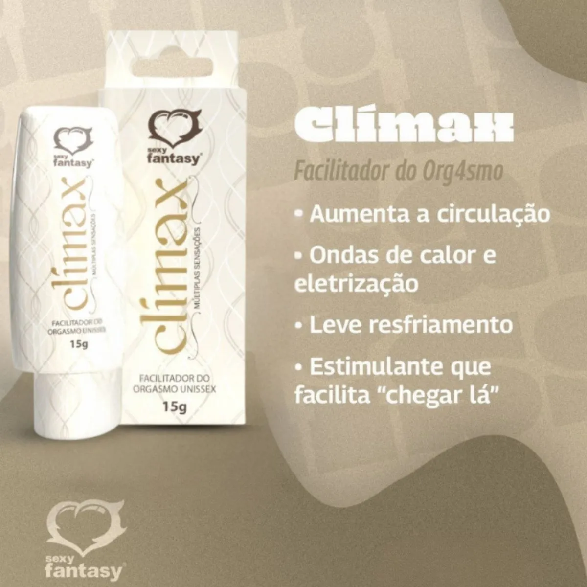 Excitante Unissex Clímax 15g (SF4780) - Imagem 2
