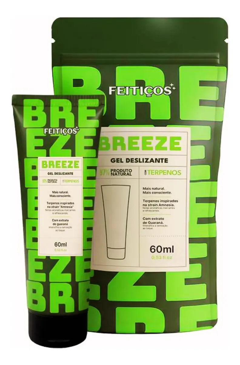 Breeze Gel Deslizante Vasodilatador com Terpenos 60ml Feitiços Aromáticos - Imagem 5