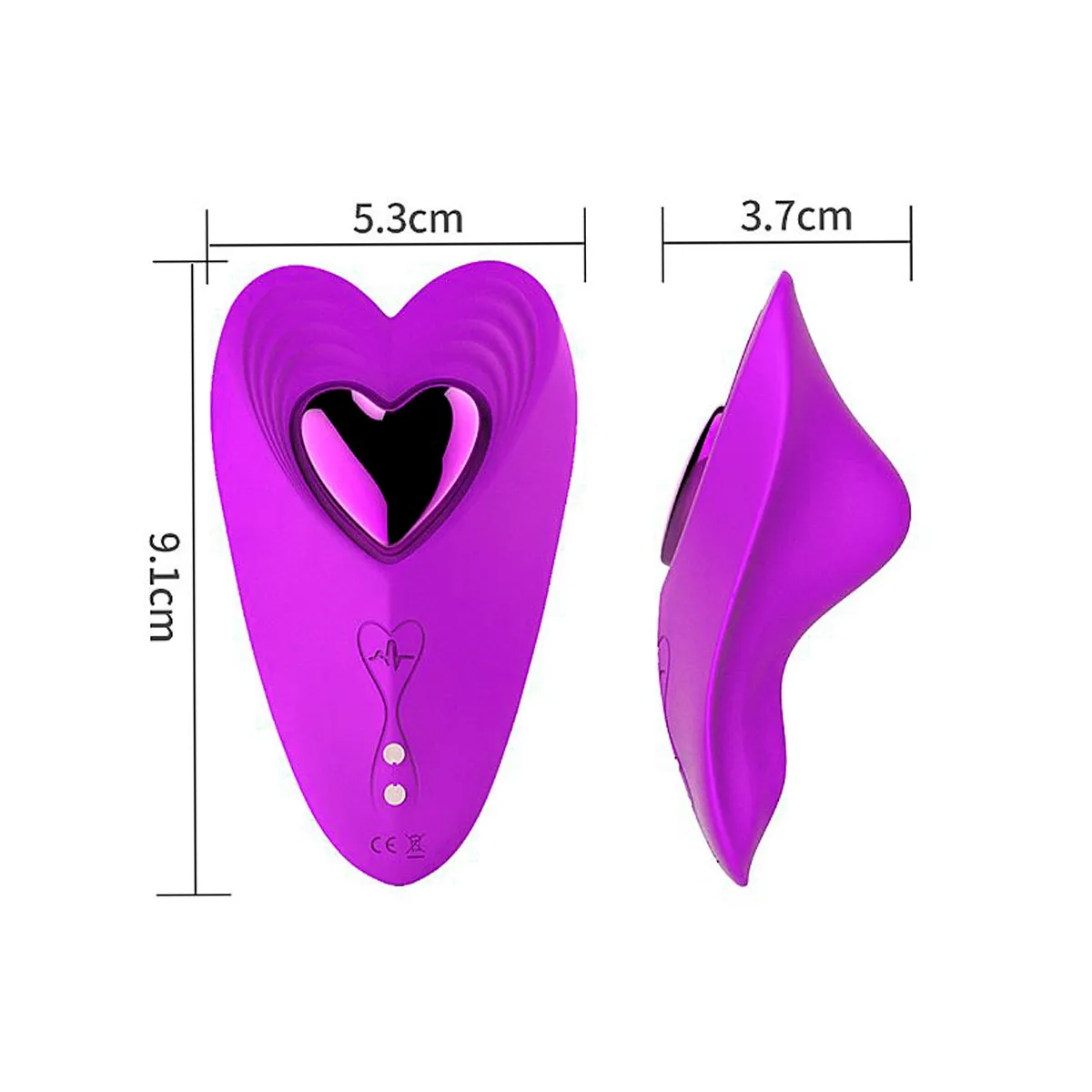 MyPanty Vibrador de Calcinha com 10 Modos de Vibração e Controle via App MyVib - Roxo - Imagem 3
