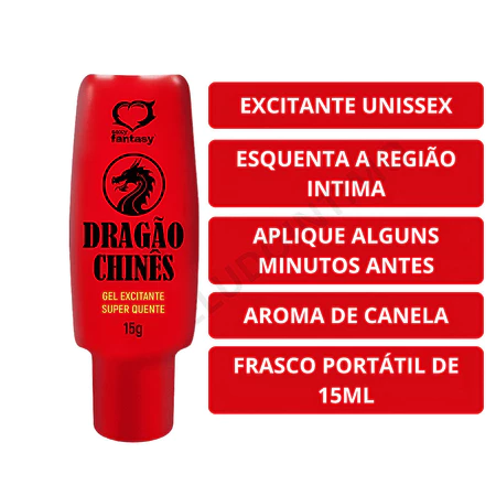 Excitante Unissex Dragão Chinês 15g (504420) - Padrão - Imagem 3