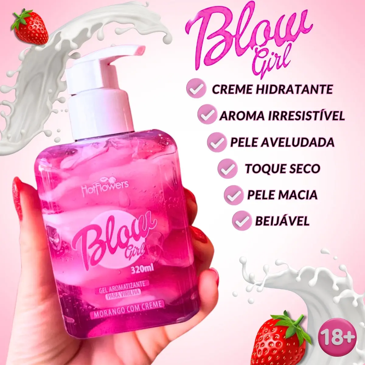 Kit Erótico Hot Flowers com Blow Girl, Kuloko e Xana Loka - Imagem 2