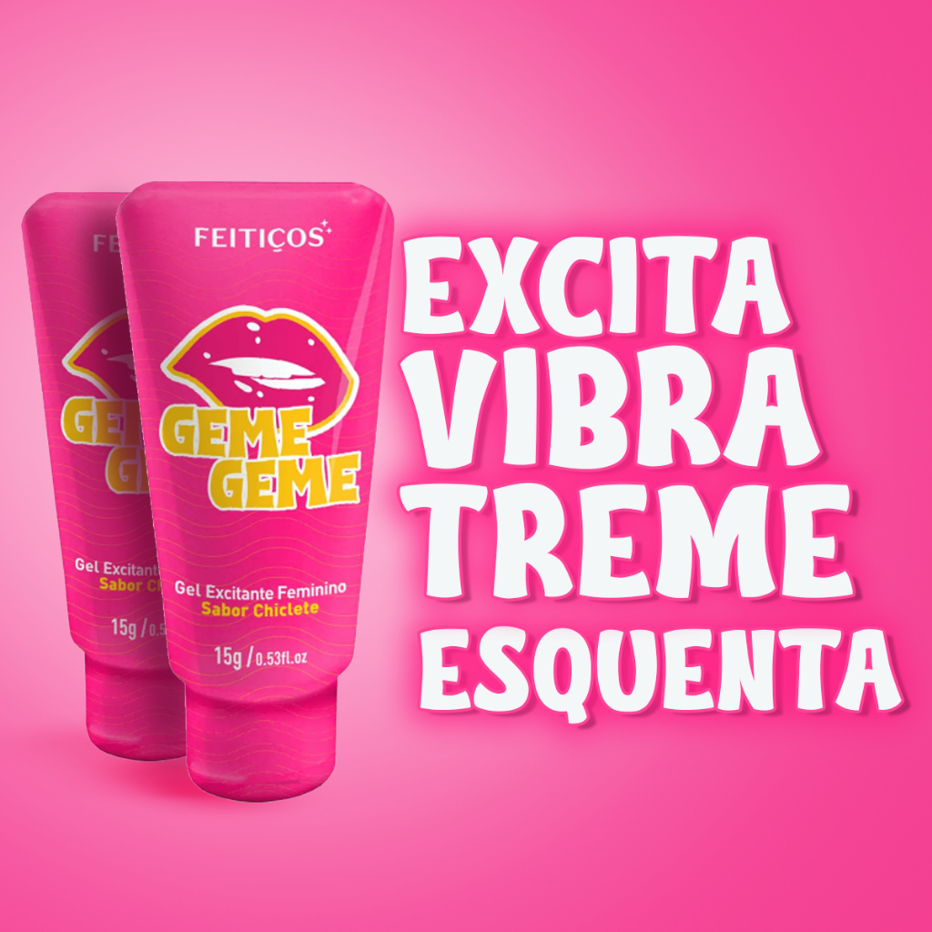 Rosa Estimuladora de Clitóris + Excitante Geme Geme 15g - Imagem 5