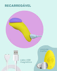 Vibrador de Calcinha Via App Pleasure Panty (17959) - Amarelo - Imagem 4