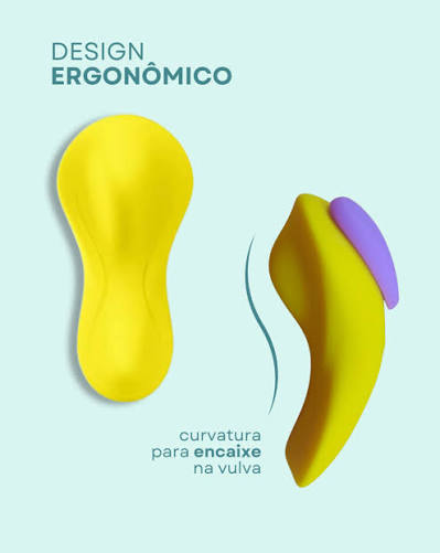 Vibrador de Calcinha Via App Pleasure Panty (17959) - Amarelo - Imagem 2