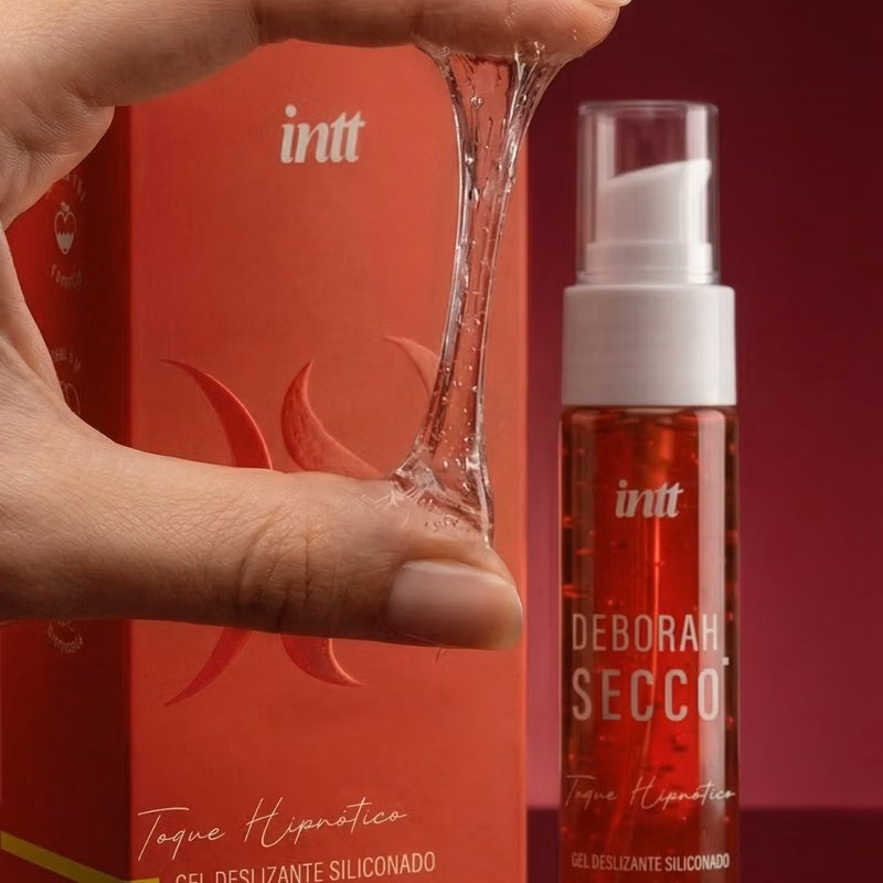 Toque Hipnótico Gel Deslizante Siliconado Linha Deborah Secco 60ml Intt - Imagem 5