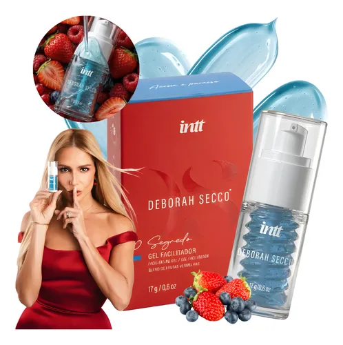Gel Para Sexo Anal O Segredo Deborah Secco 17g - Frutas Vermelhas - Imagem 2
