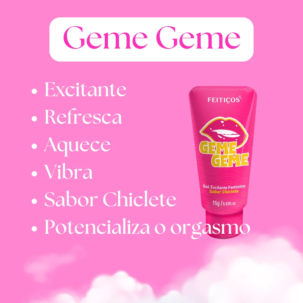 Excitante Feminino Geme Geme 15g (FE9891) - Chiclete - Imagem 3